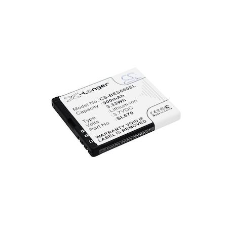 Bsc Preferred Myphone Flip 3 Flip III Mobile Phone Replacement Battery CS-BES660SL.2